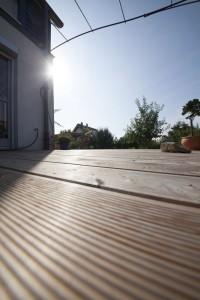 Lärchenholzterrasse